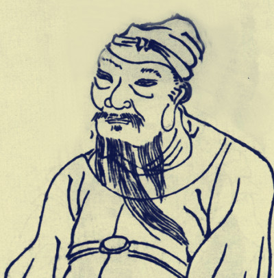 图语：崔瑗：77年—142年，字子玉,东汉安平(今河北省安平县)人，东汉书法家