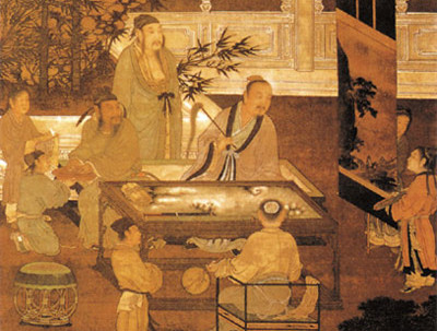 《十八学士图》，宋代画作
