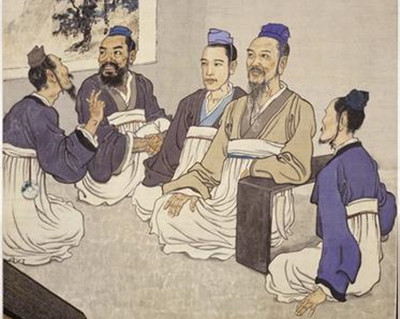 今之世,为人师者众笑之,举世不师,故道益离。 今之世,为人师者众笑之,举世不师,故道益离。