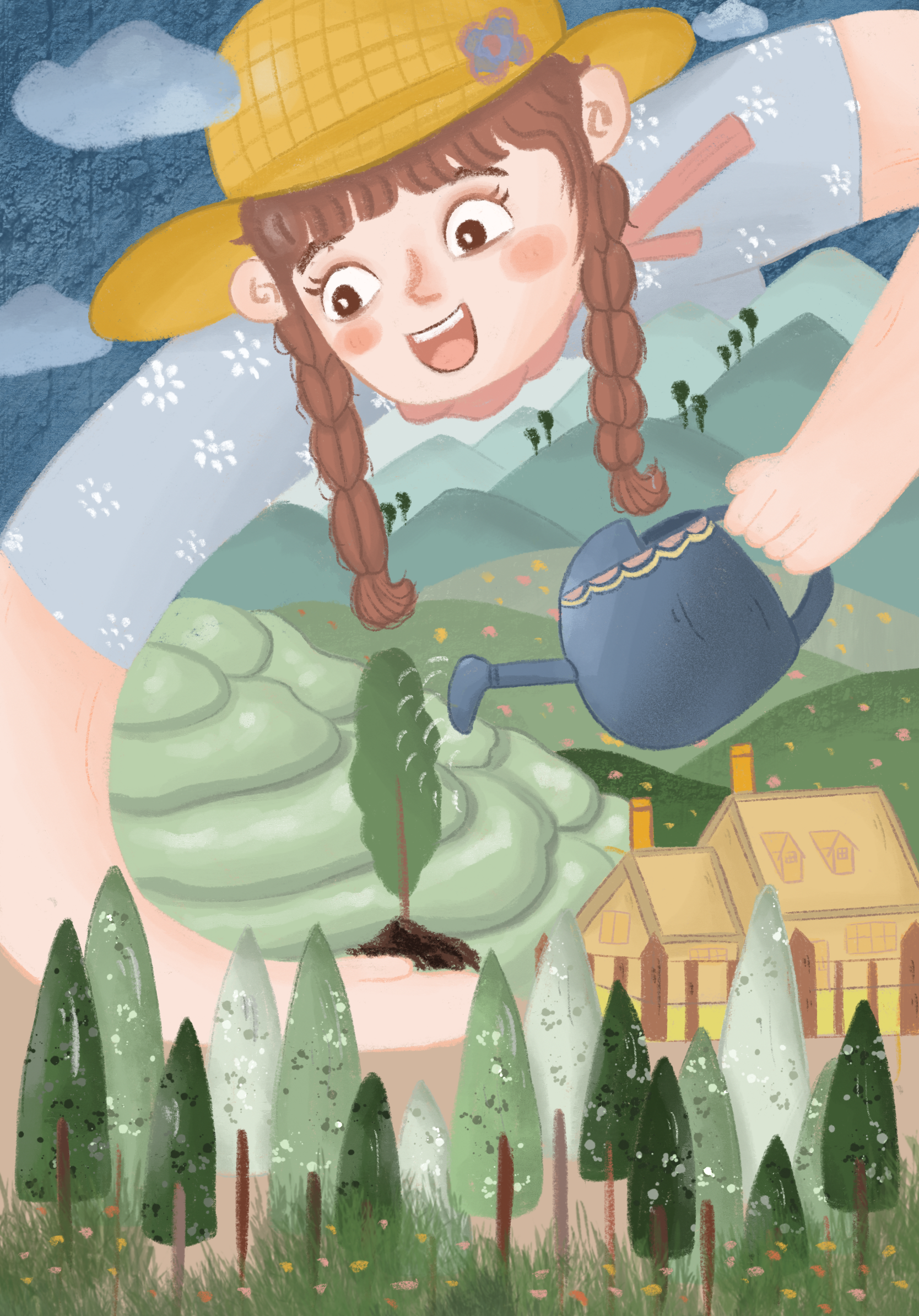 各地响应国家号召植树造林,实施国土绿化,为"十四五"生态文明建设开好