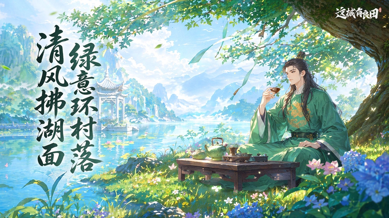 益世界《这城有良田》三周年官宣新代言人:娜扎7月6日入驻,倾情演绎TVC_未来网